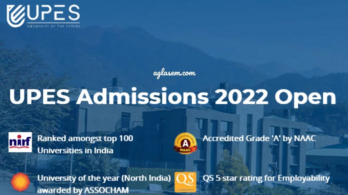 UPES Admission 2022 Application Form Open Till 9th May! Check Dates, Eligibility, Fee